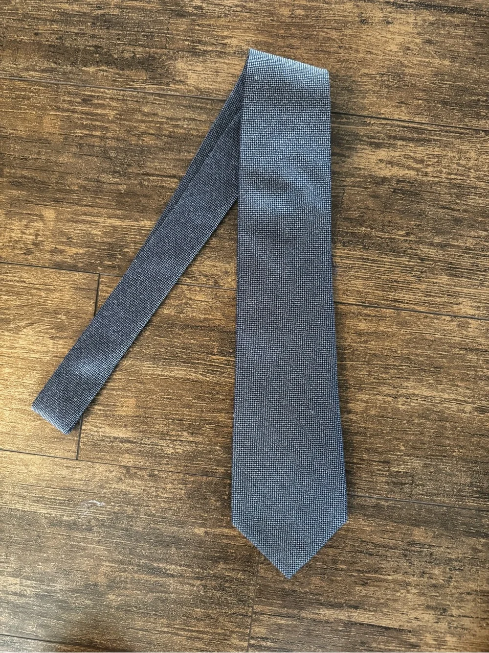 Brooks Brothers Classic Men's Knit Tie in Blue